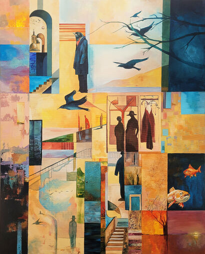 Between the Worlds - a Paint Artowrk by Ivana Babic